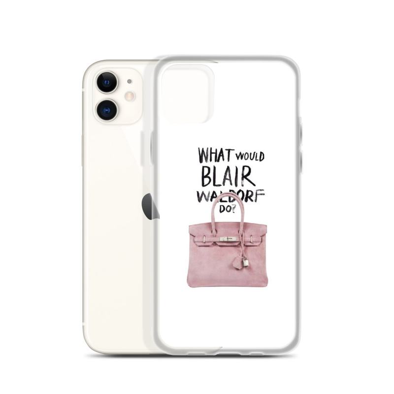 Clear Case for iPhone Blair Birkin
