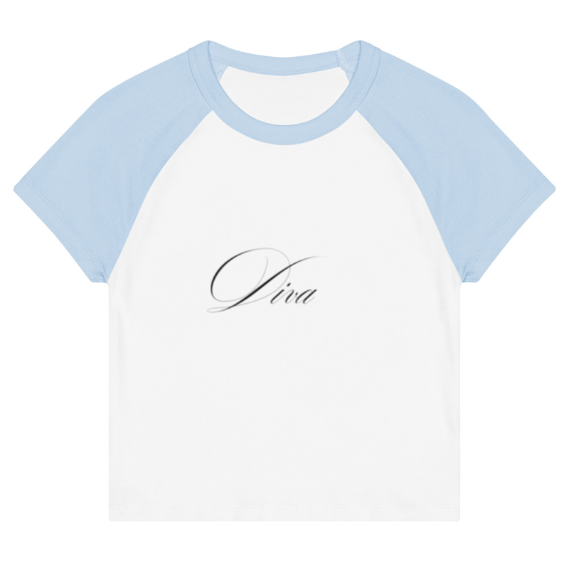 Women’s baby tee "diva"