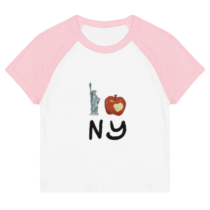 Women’s baby tee " I love NY"