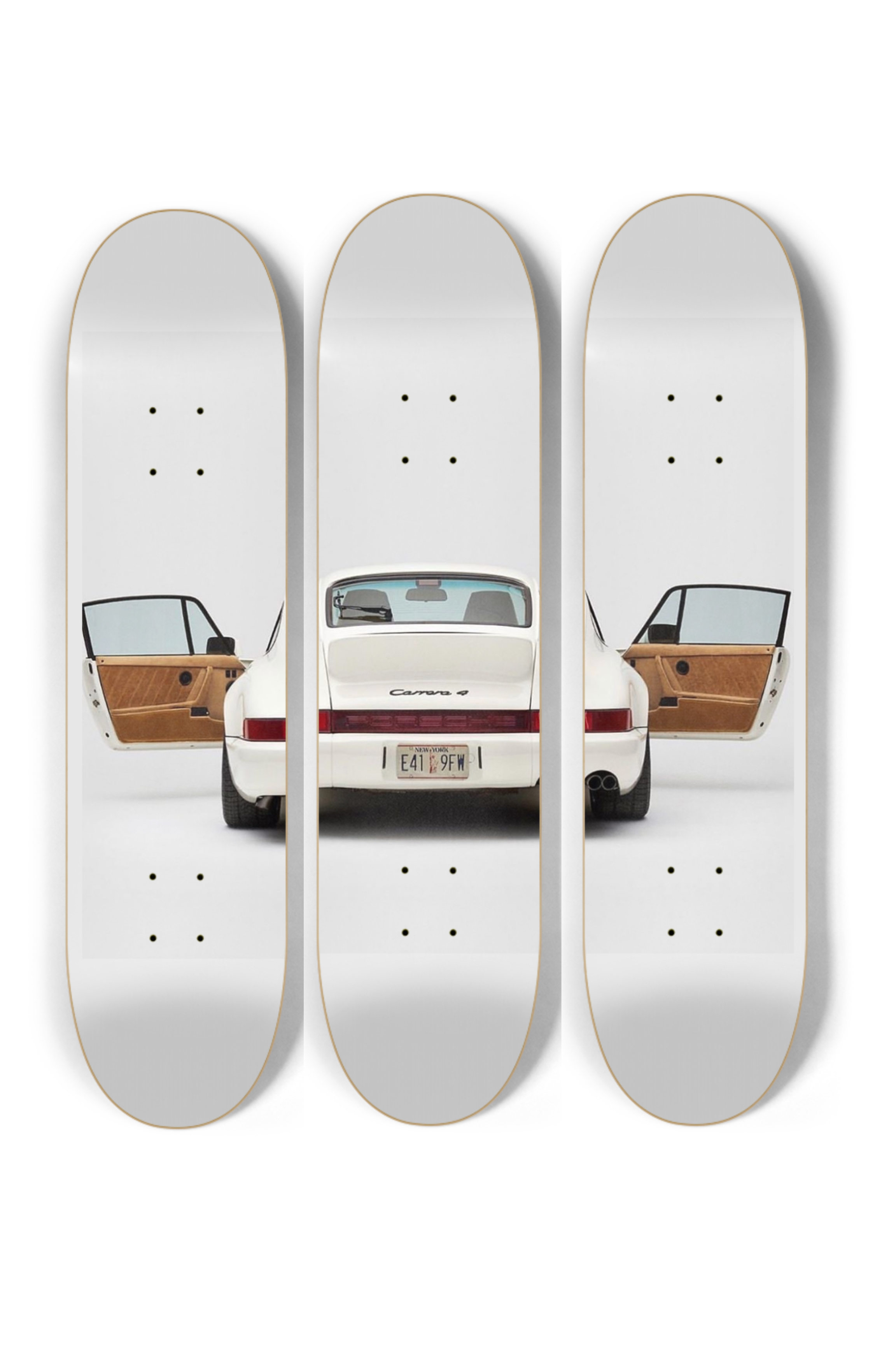 White Porsche Set