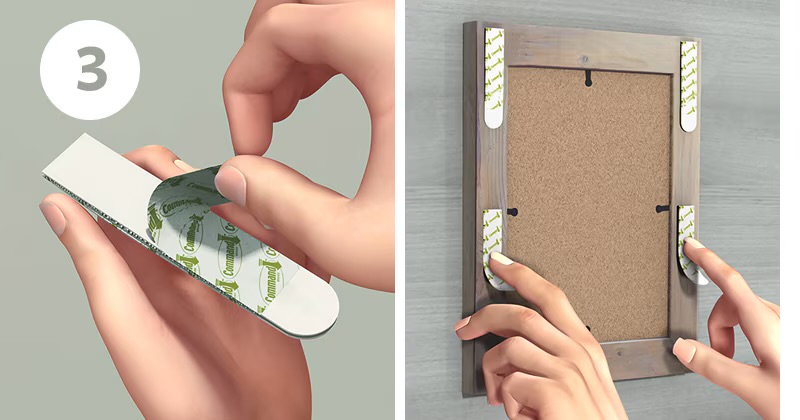 Damage Free Hanging ( command strips )