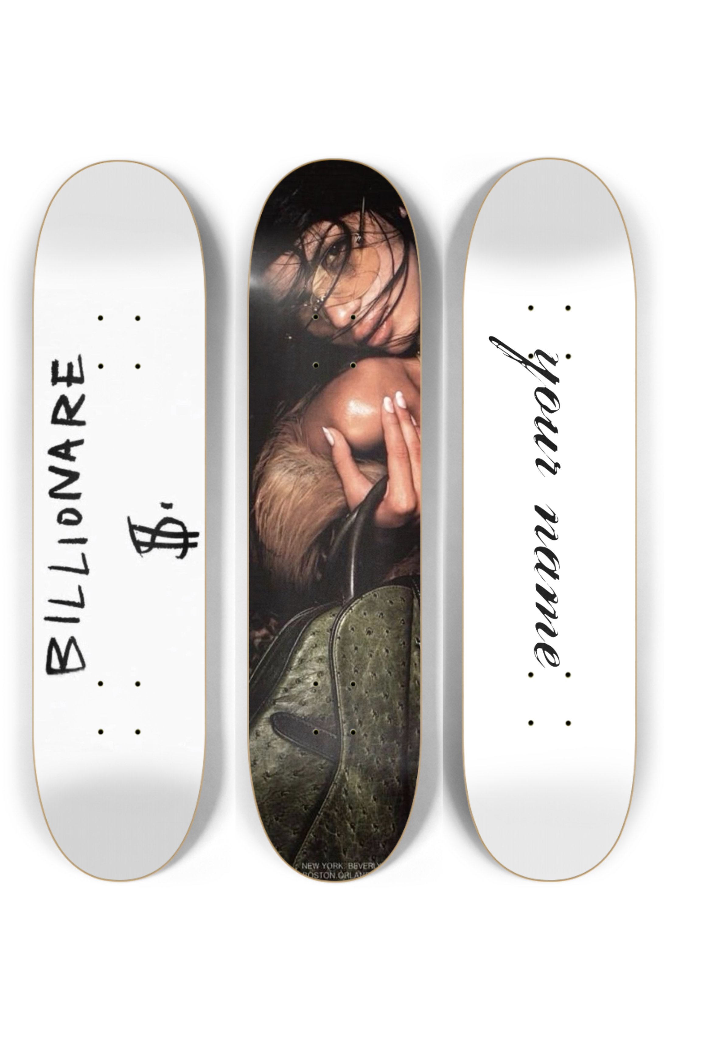 Custom Name Billionare set