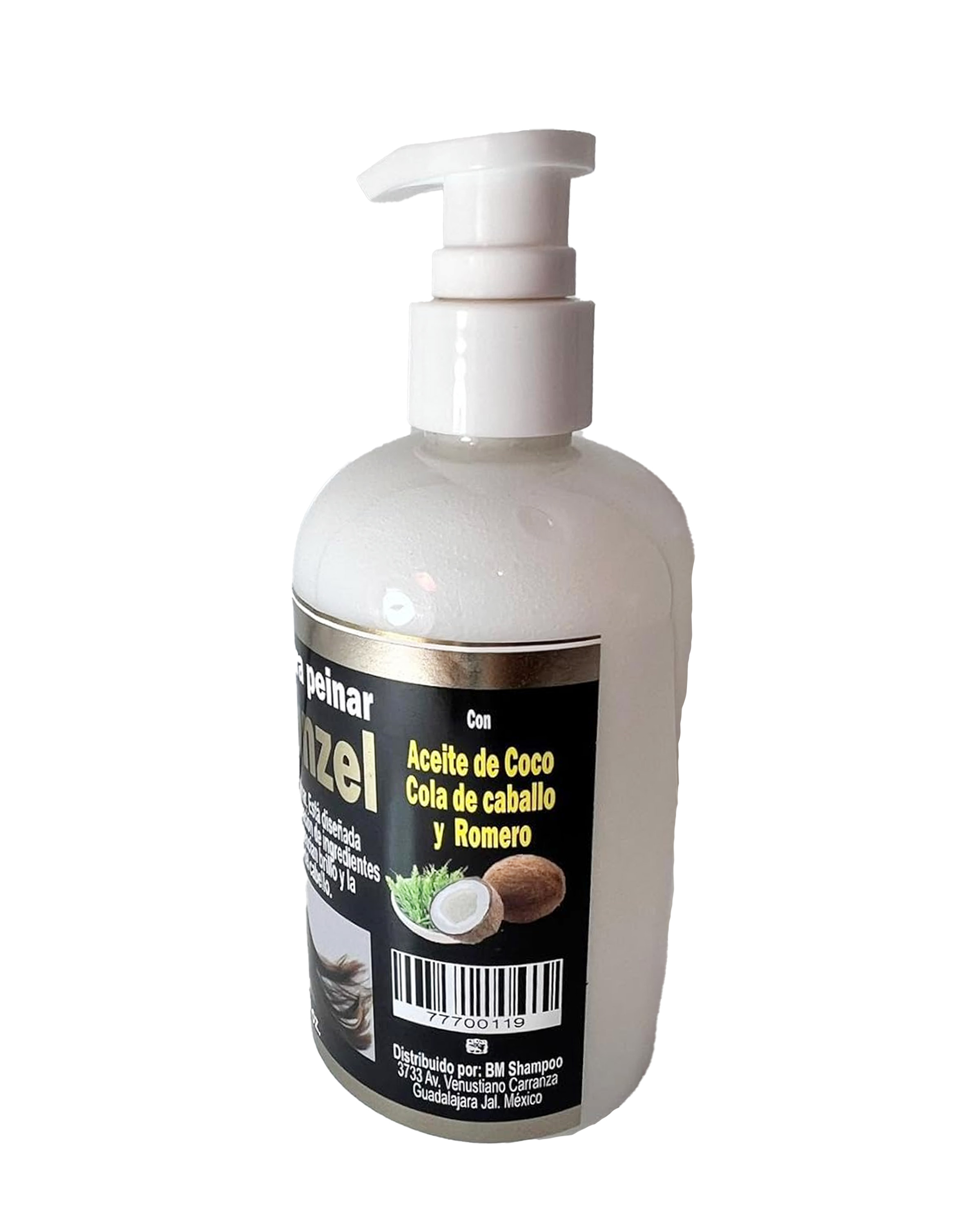 Set Rapunzel – Shampoo y Crema para Peinar con Coco, Romero y Cola de Caballo | Fortalecimiento y Crecimiento Capila