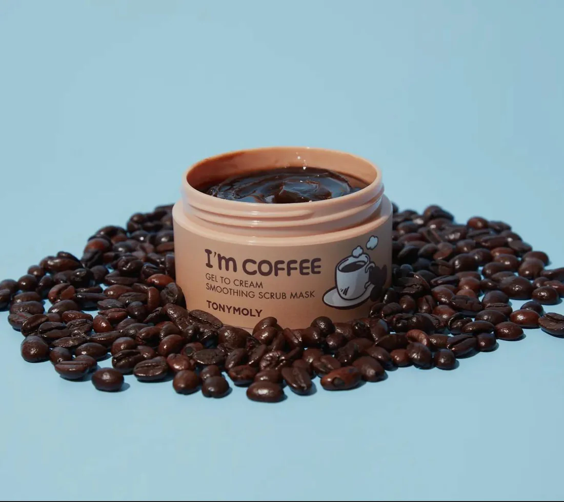 Coffee Smoothing Scrub Mask - Gel to Cream, I’M COFEE - Hydrating & Refining
