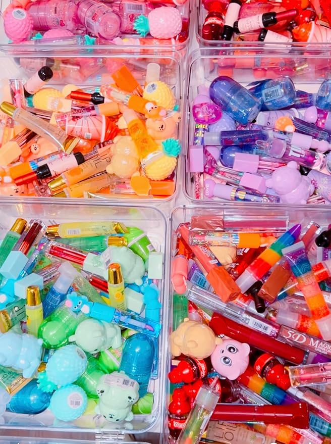 Lip Care Variety Set (5 Pieces): Balms, Tints, Oils, Gloss - Complete Collection