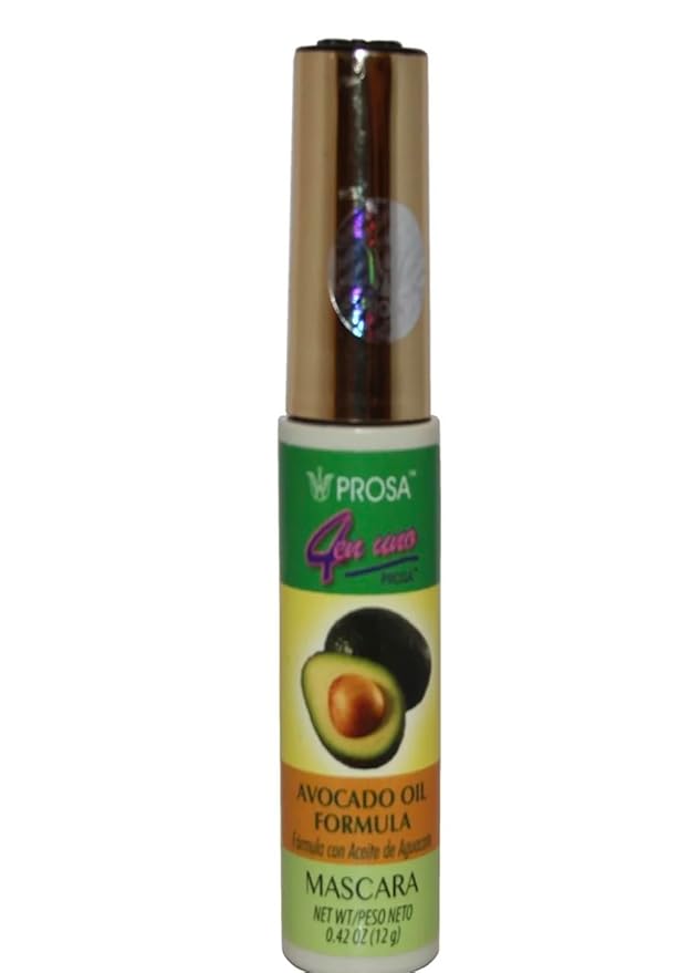 Máscara Prosa 4 en 1 con Aceite de Aguacate – Volumen, Longitud y Cuidado para tus Pestañas