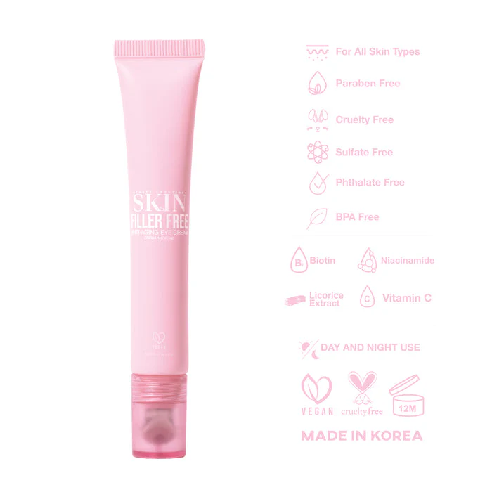 Skin Filler Free Anti-Aging Eye Cream - Beauty Creations