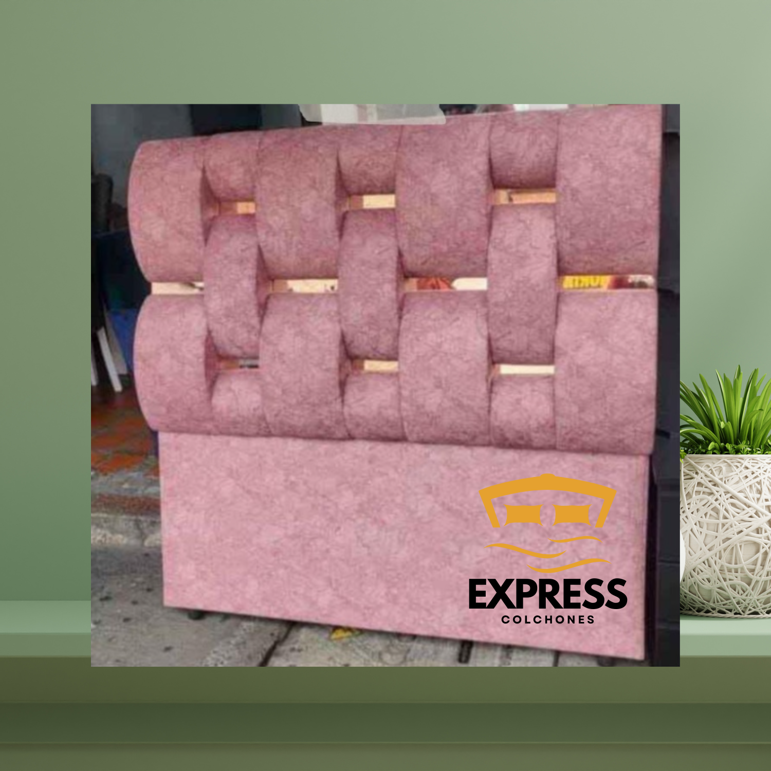 Espaldar lujo elegance rose