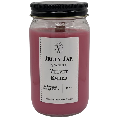 Velvet Ember Jelly Jar