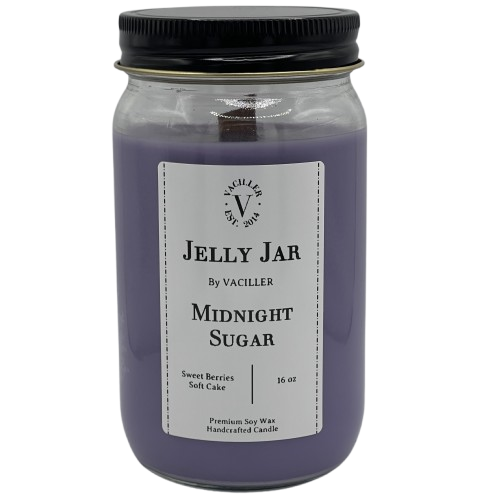 Midnight Sugar Jelly Jar