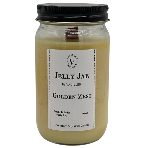 Golden Zest Jelly Jar