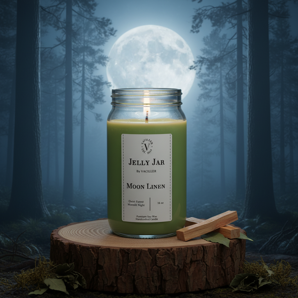 Moon Linen Jelly Jar