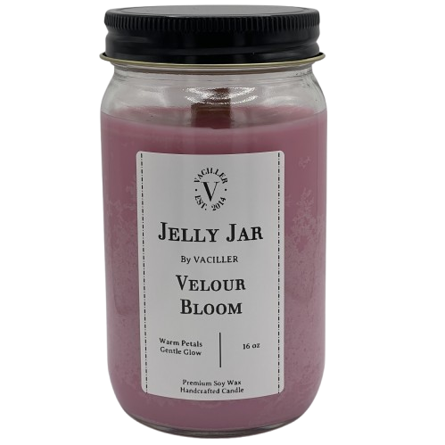 Velour Bloom Jelly Jar