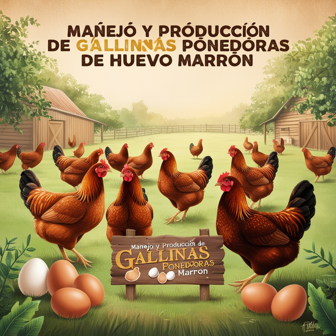 Manejo y Producción de Gallinas Ponedoras de Huevo Marrón