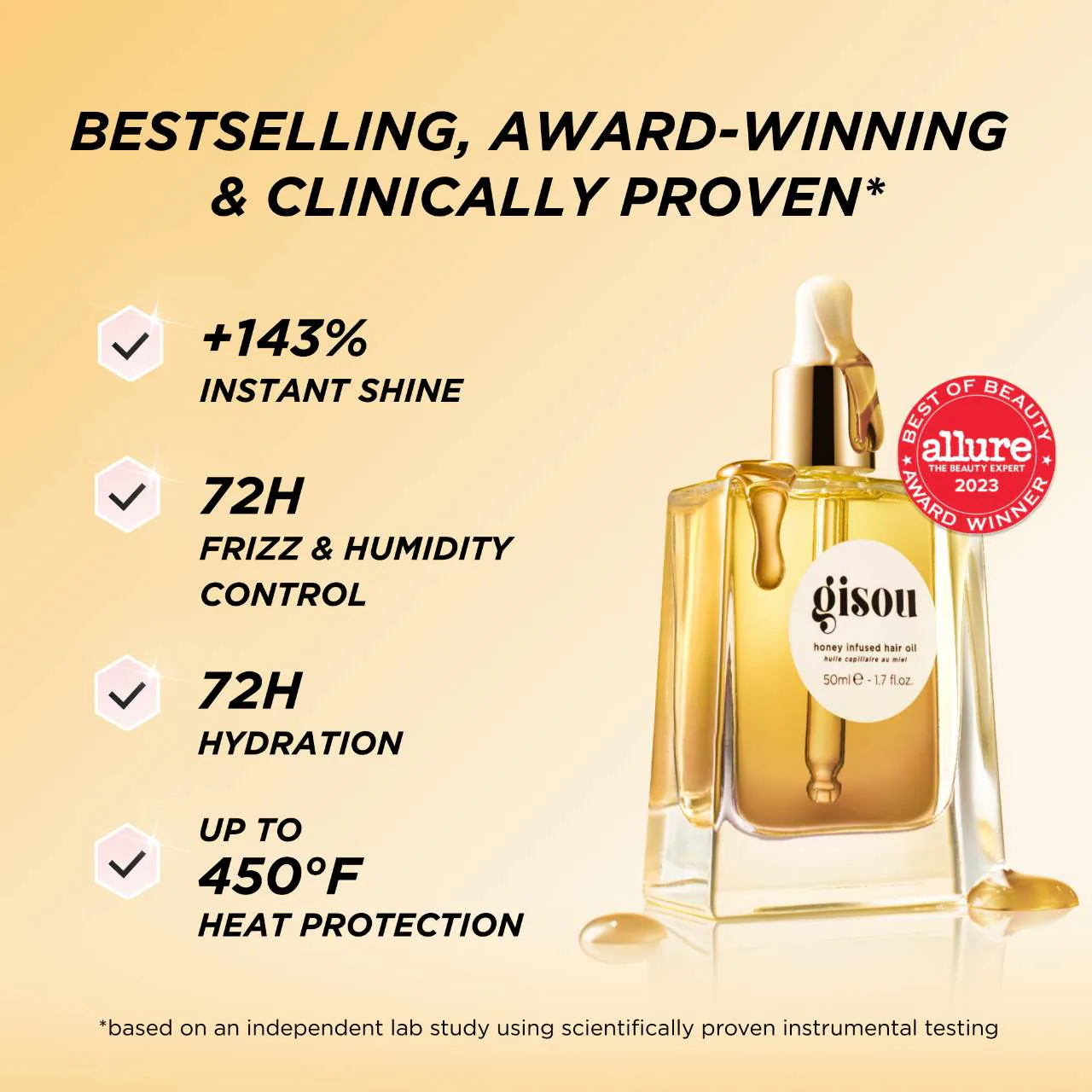 PRE ORDEN Honey Infused Hair Oil