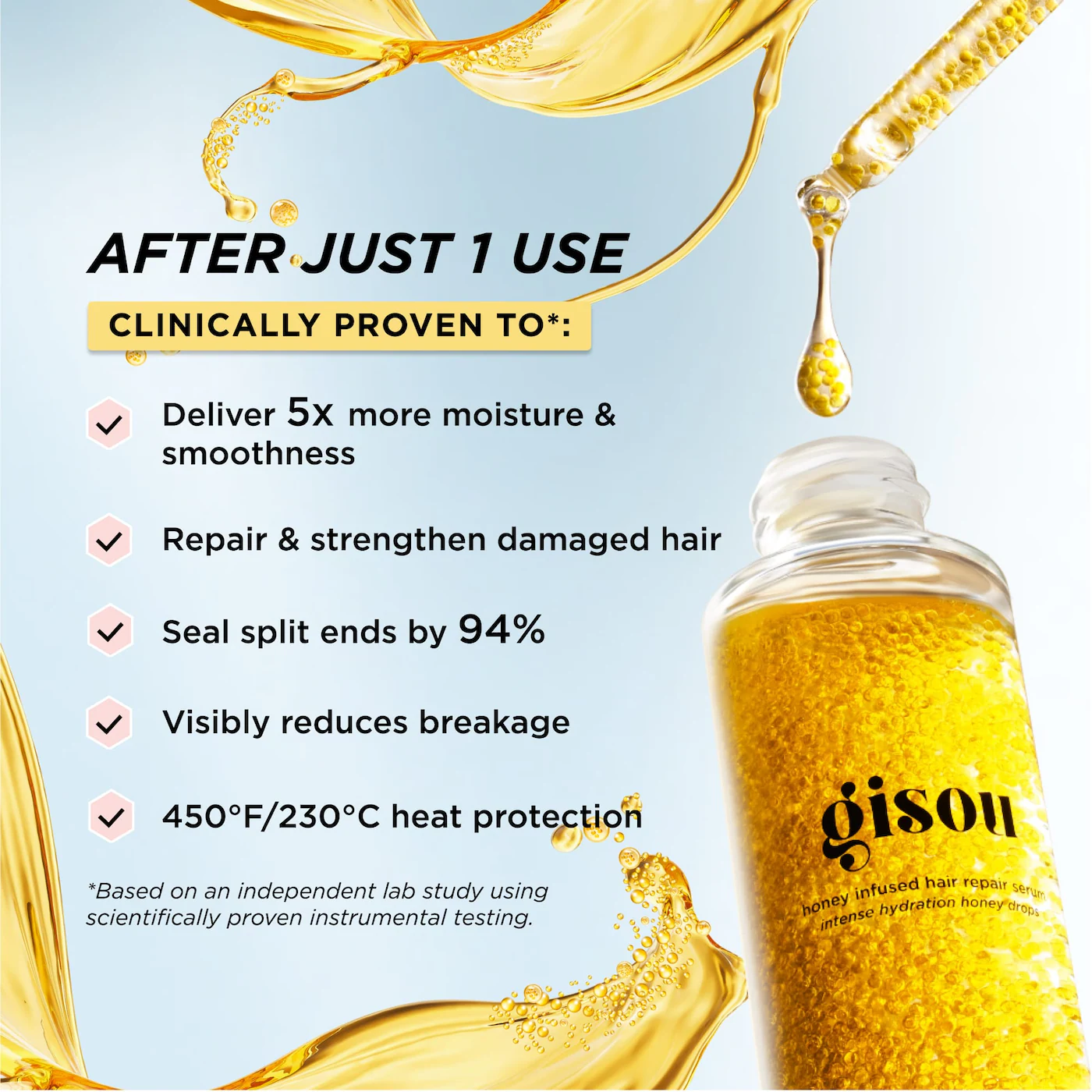PRE ORDEN Honey Infused Hair Repair Serum