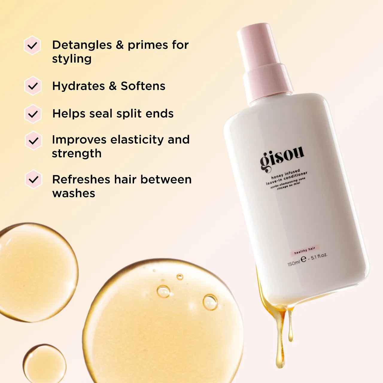 PRE ORDEN Honey Infused Leave-In Conditioner