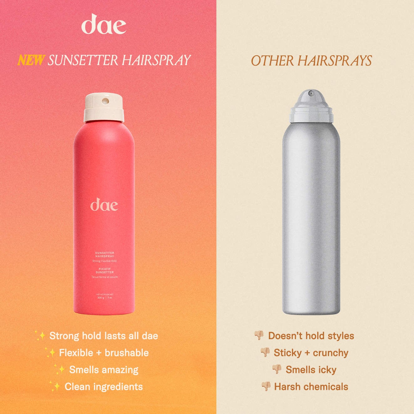 Sunsetter Strong Hold Flexible Hairspray