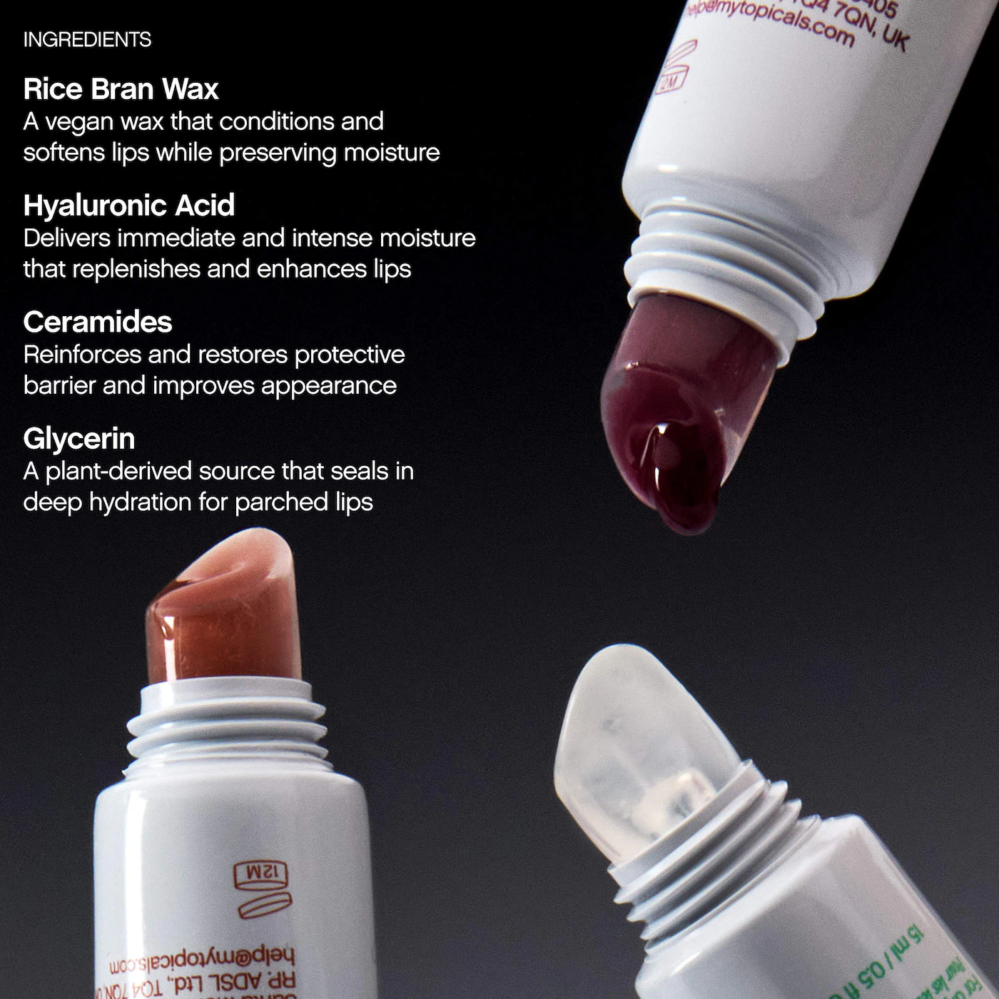 Slick Salve Glossy Lip Balm for Soothing + Hydration