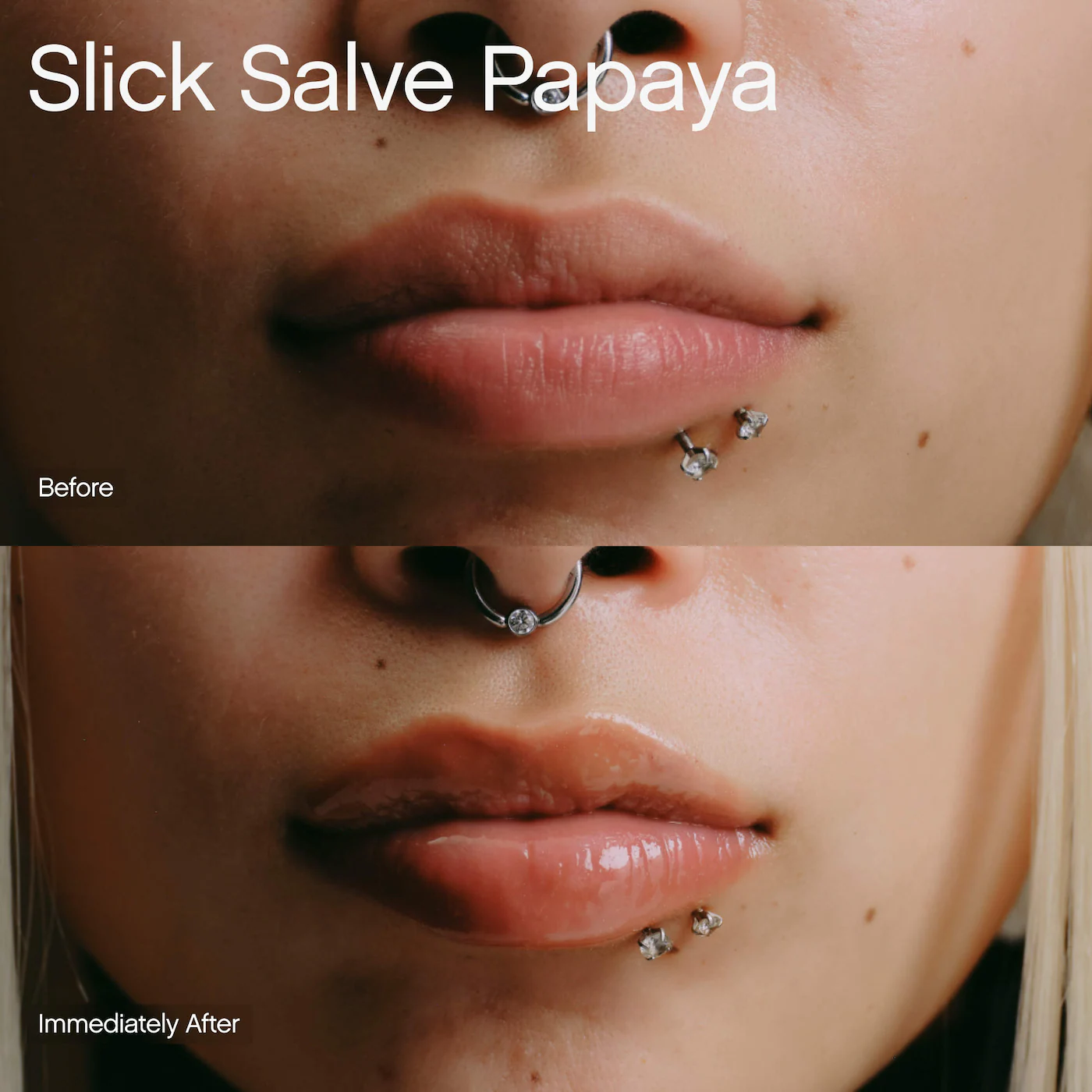 Slick Salve Glossy Lip Balm for Soothing + Hydration