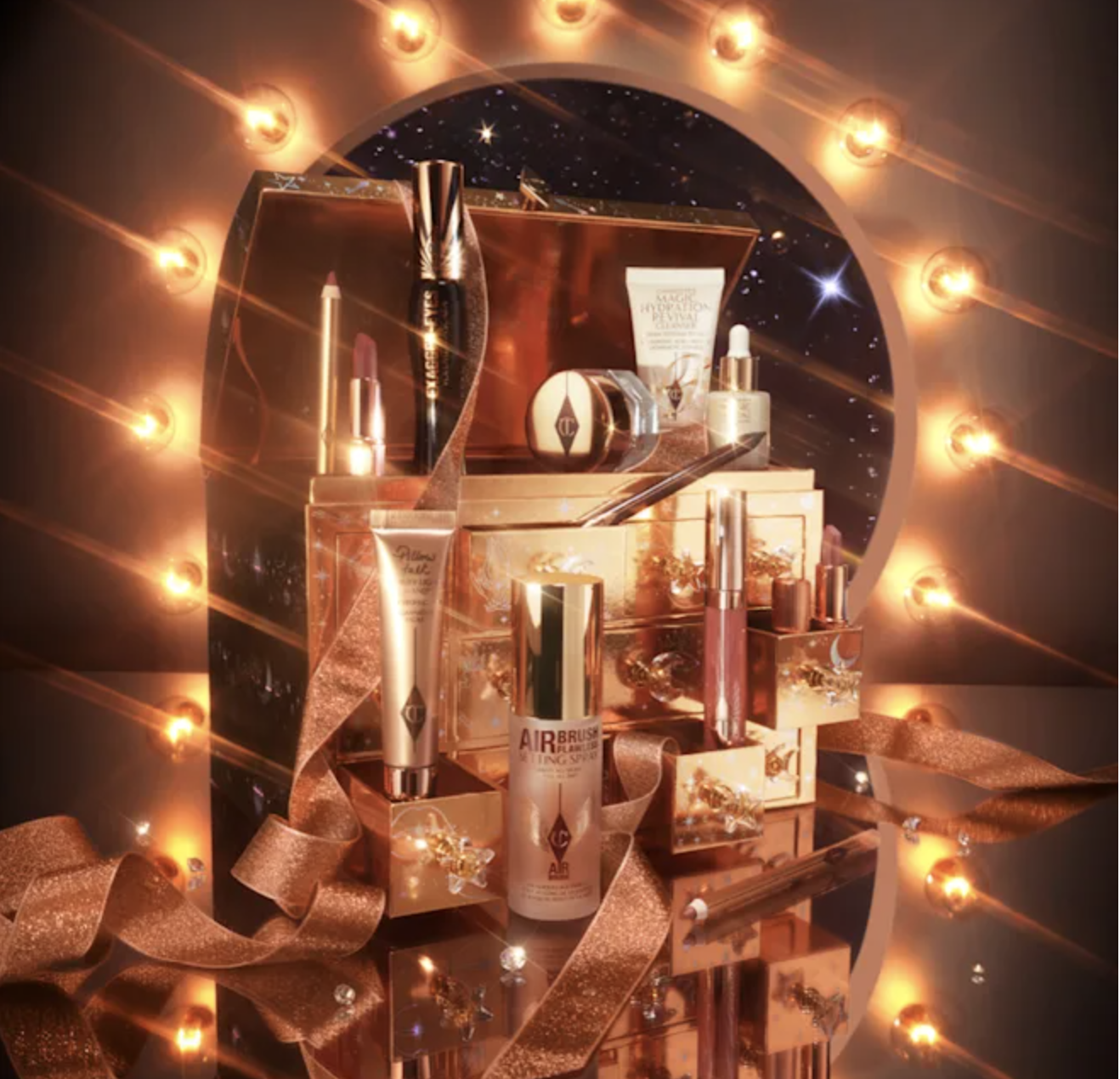 CHARLOTTE'S BEAUTY TREASURE CHEST 12 DOOR BEAUTY ADVENT CALENDAR