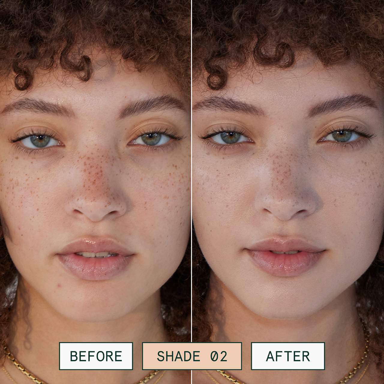 Tint and protect medium coverage serum foundation with SPF 50+