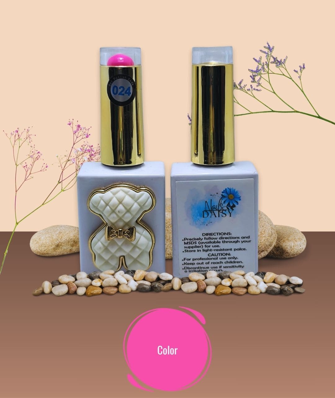 Semipermamente Daisy Nails 24