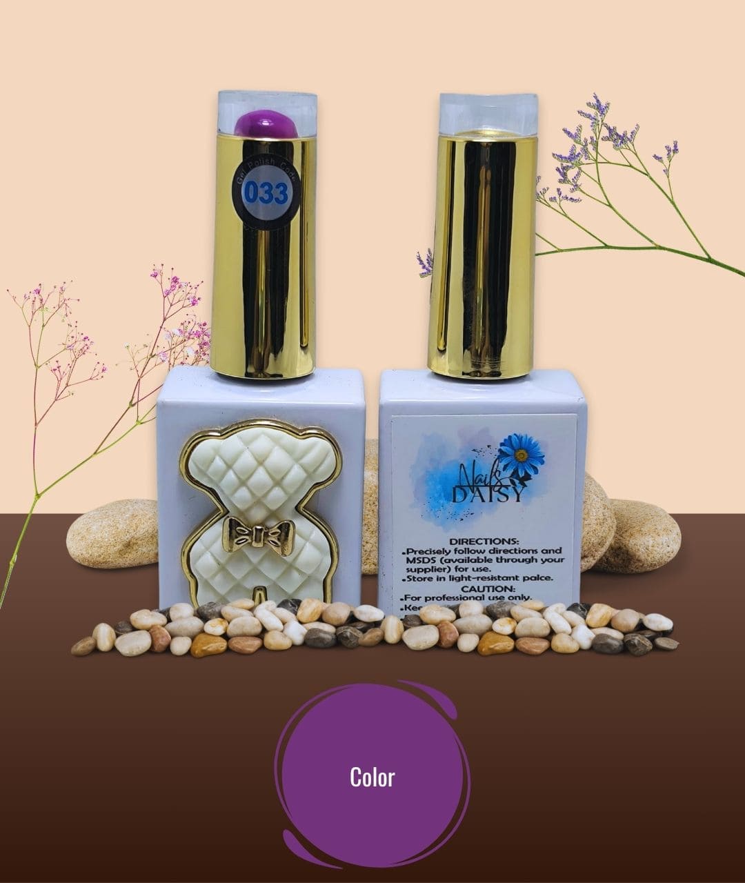 Semipermamente Daisy Nails 33