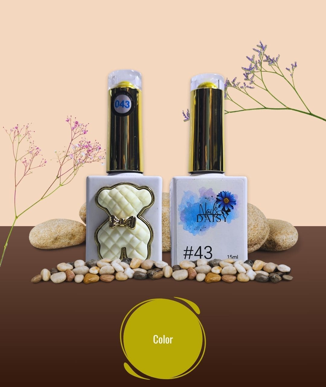 Semipermamente Daisy Nails 43