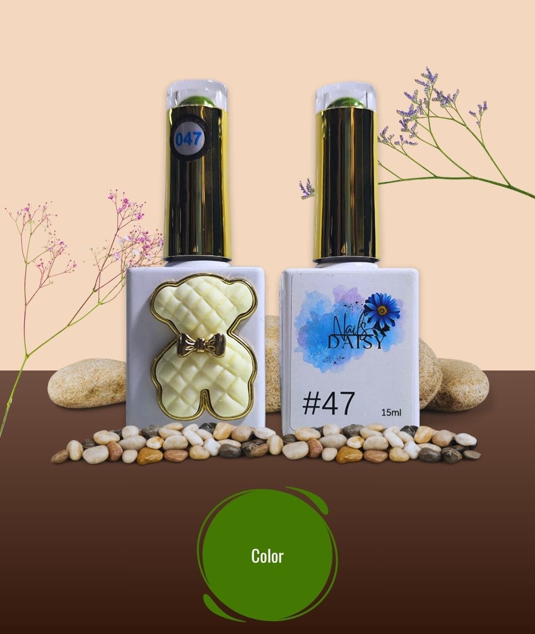 Semipermamente Daisy Nails 47