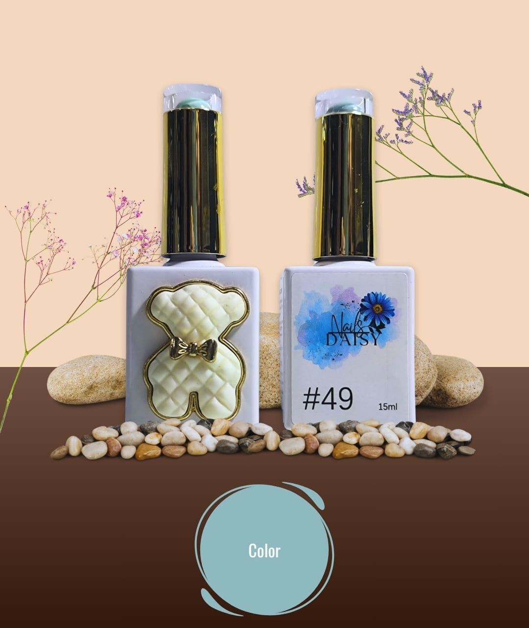 Semipermamente Daisy Nails 49