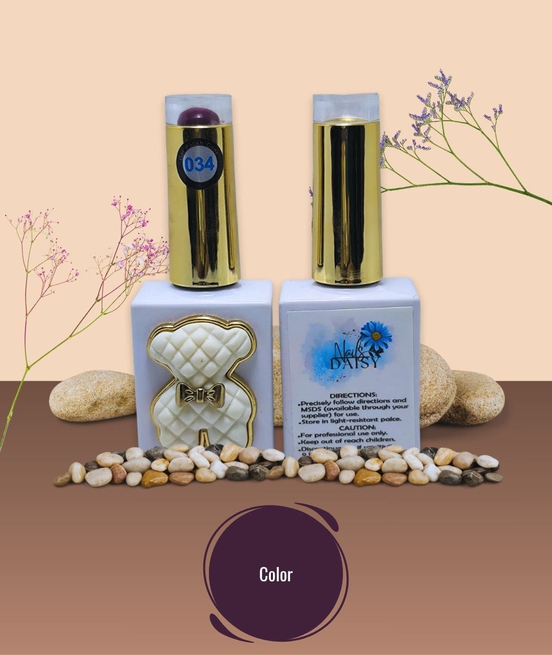 Semipermamente Daisy Nails 34