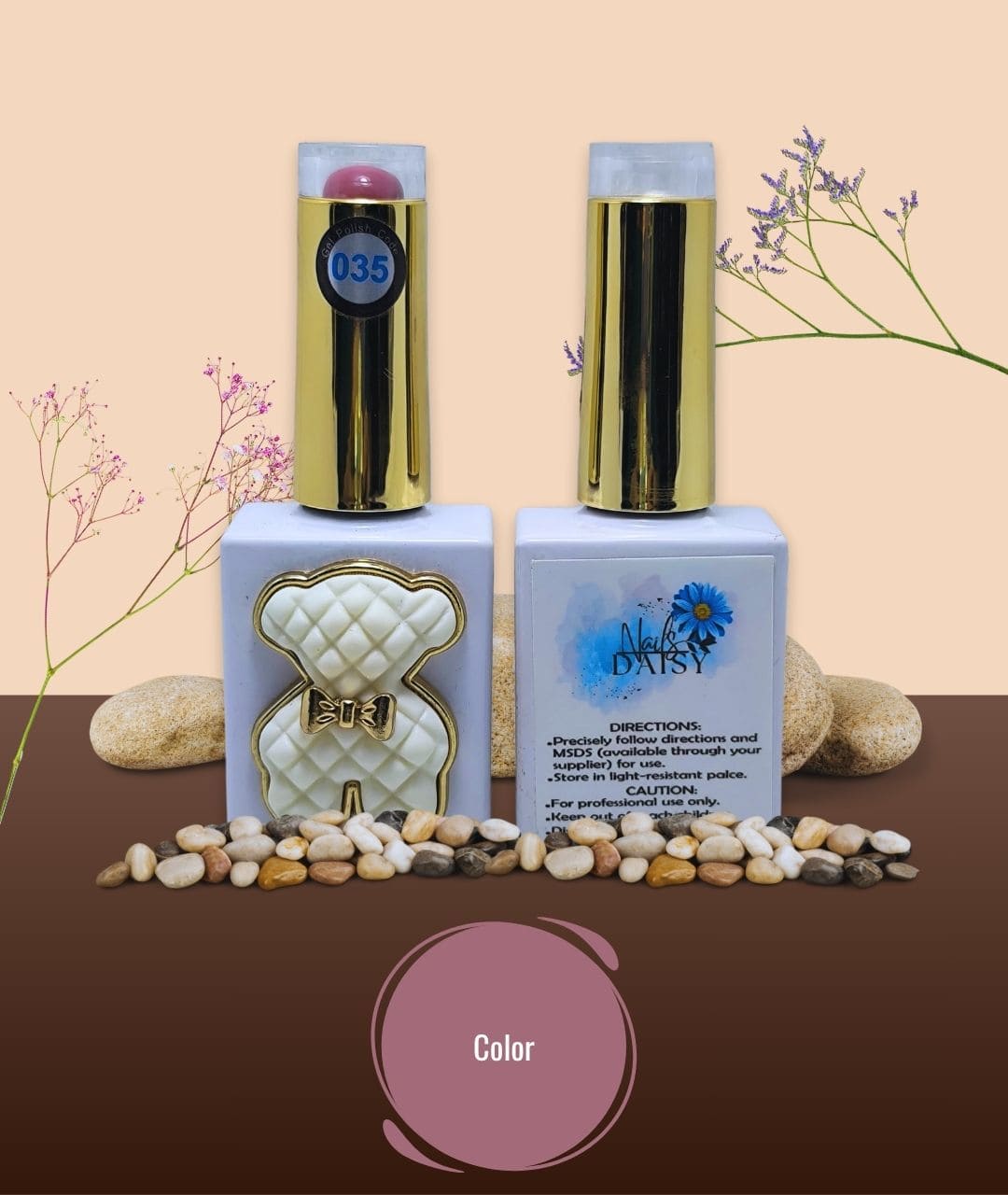 Semipermamente Daisy Nails 35