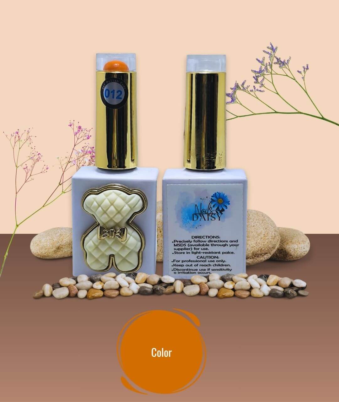 Semipermamente Daisy Nails 12