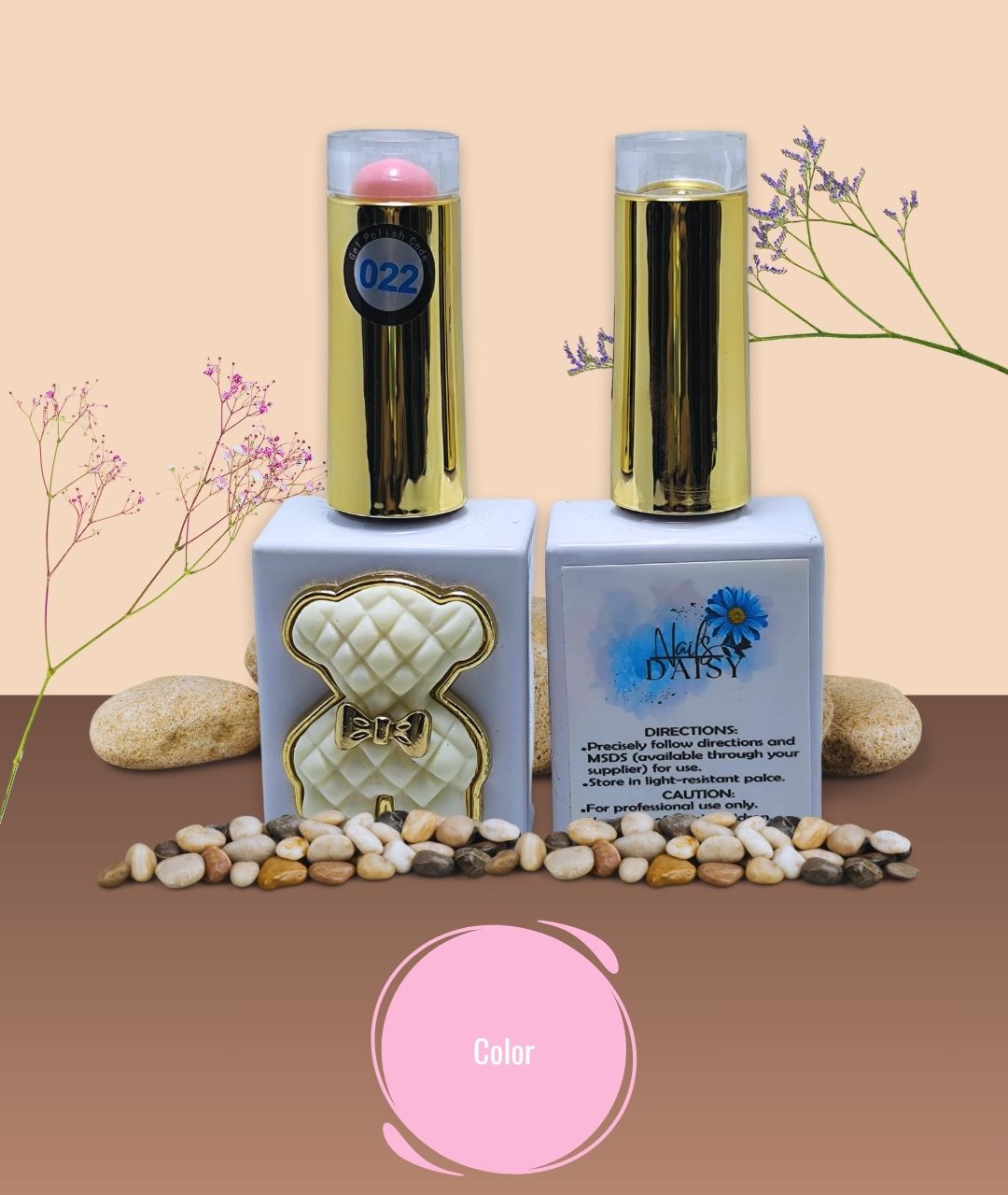 Semipermamente Daisy Nails 22