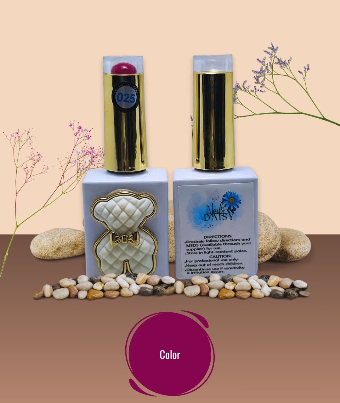 Semipermamente Daisy Nails 25