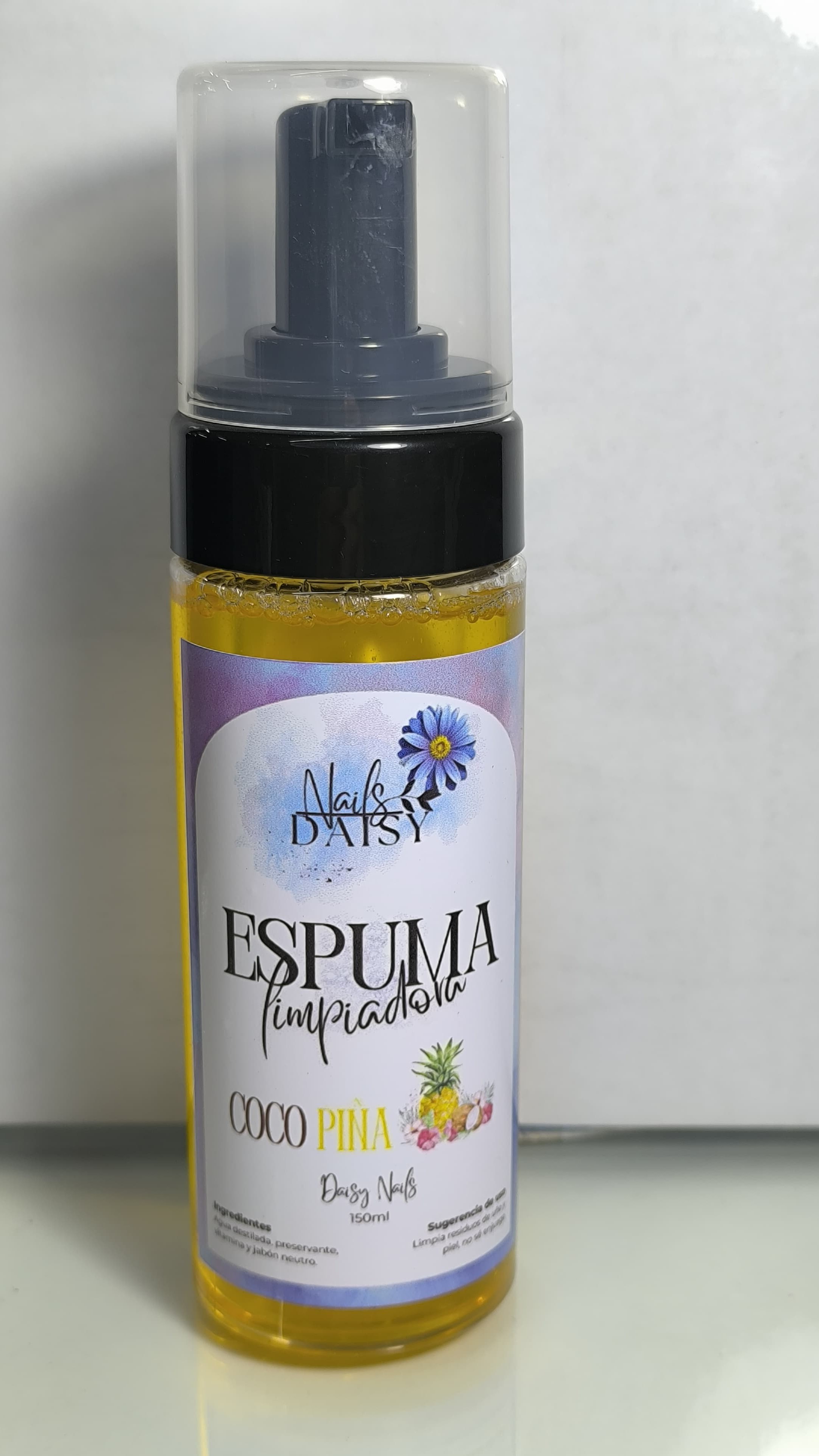 Espuma limpiadora