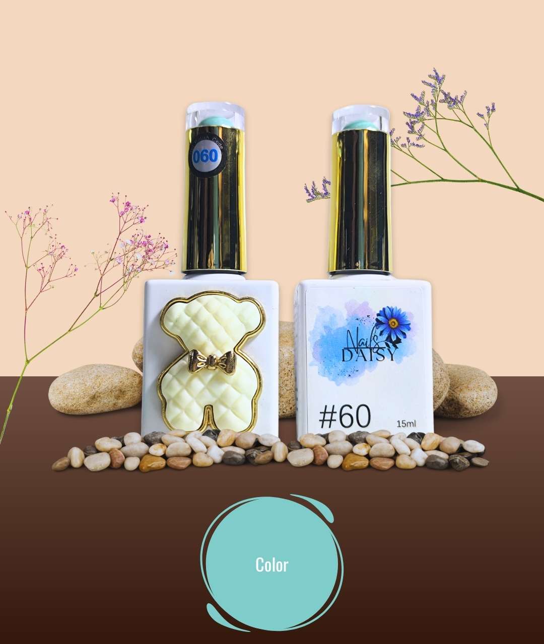 Semipermanente Daisy Nails 60