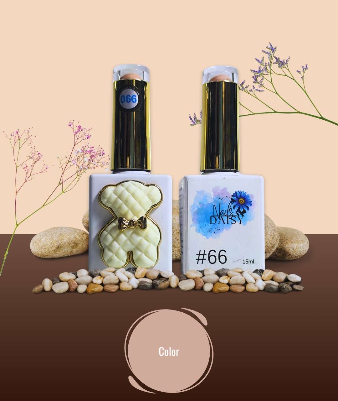 Semipermanente Daisy Nails 66