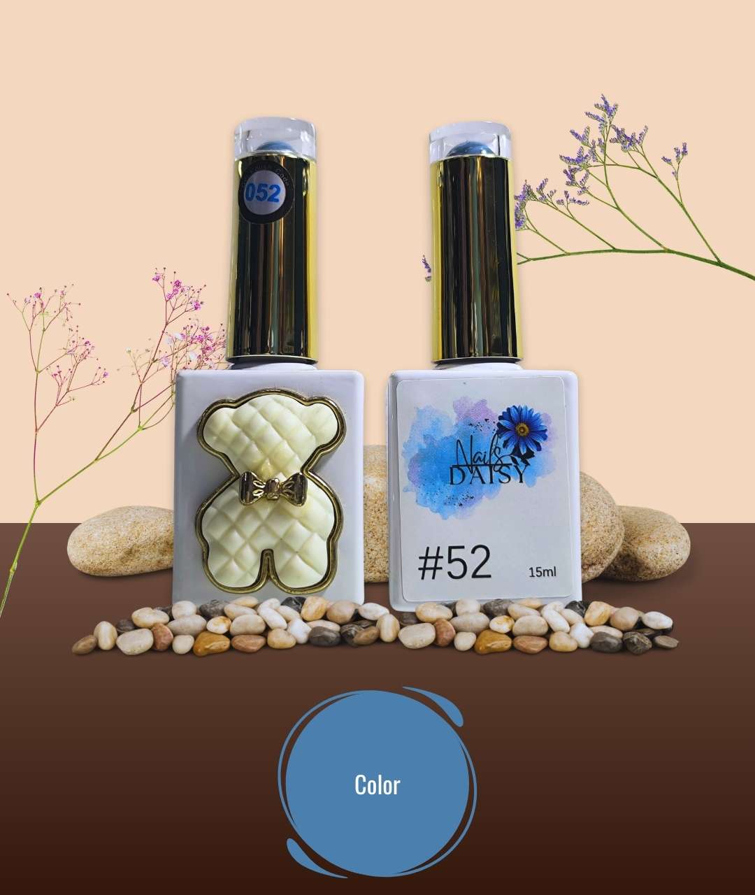 Semipermanente Daisy Nails 52