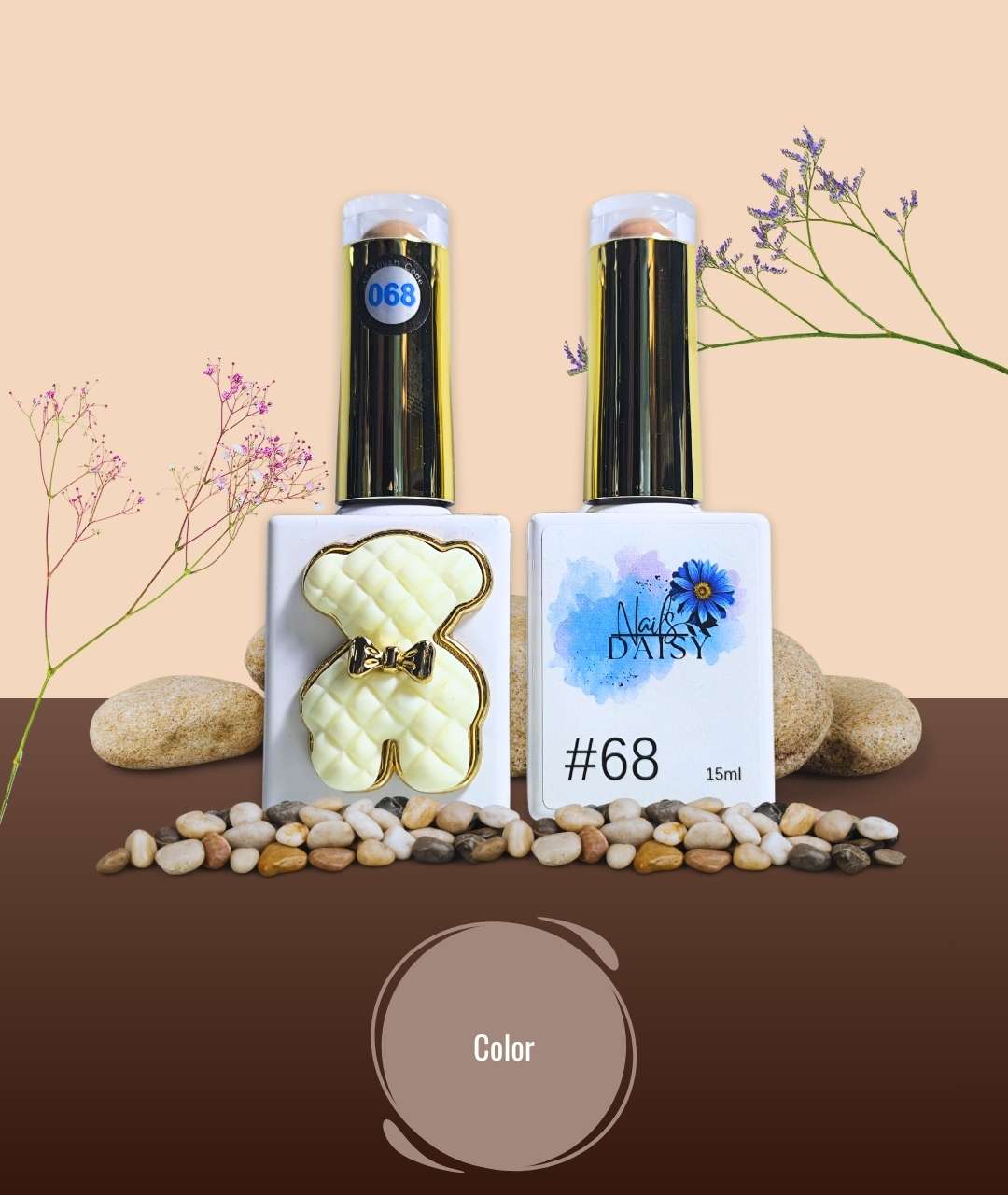 Semipermanente Daisy Nails 68