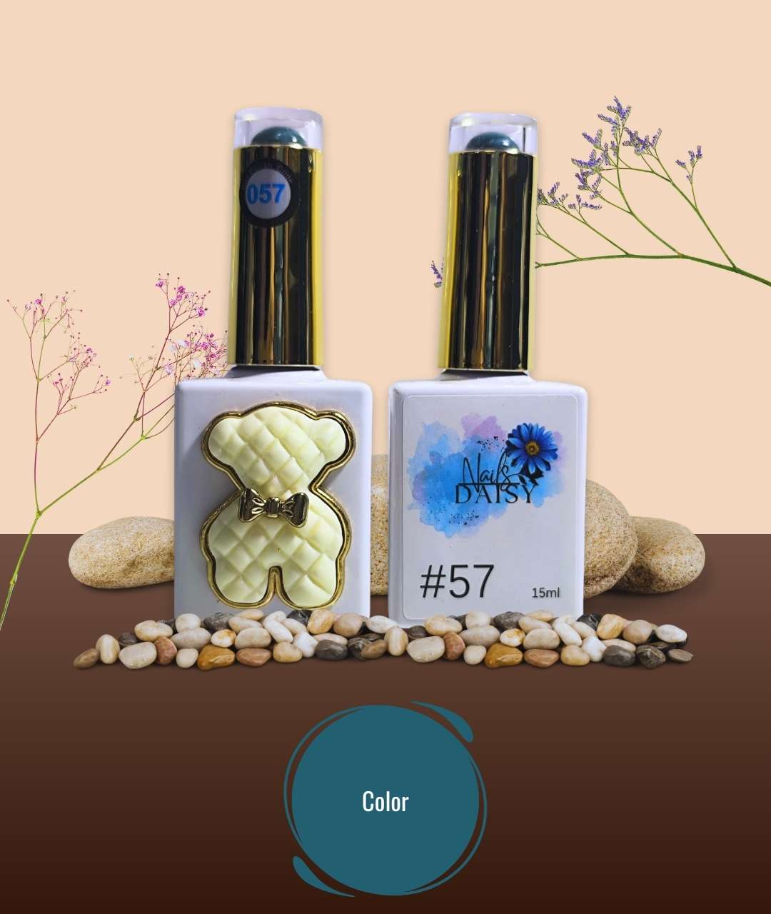 Semipermanente Daisy Nails 57