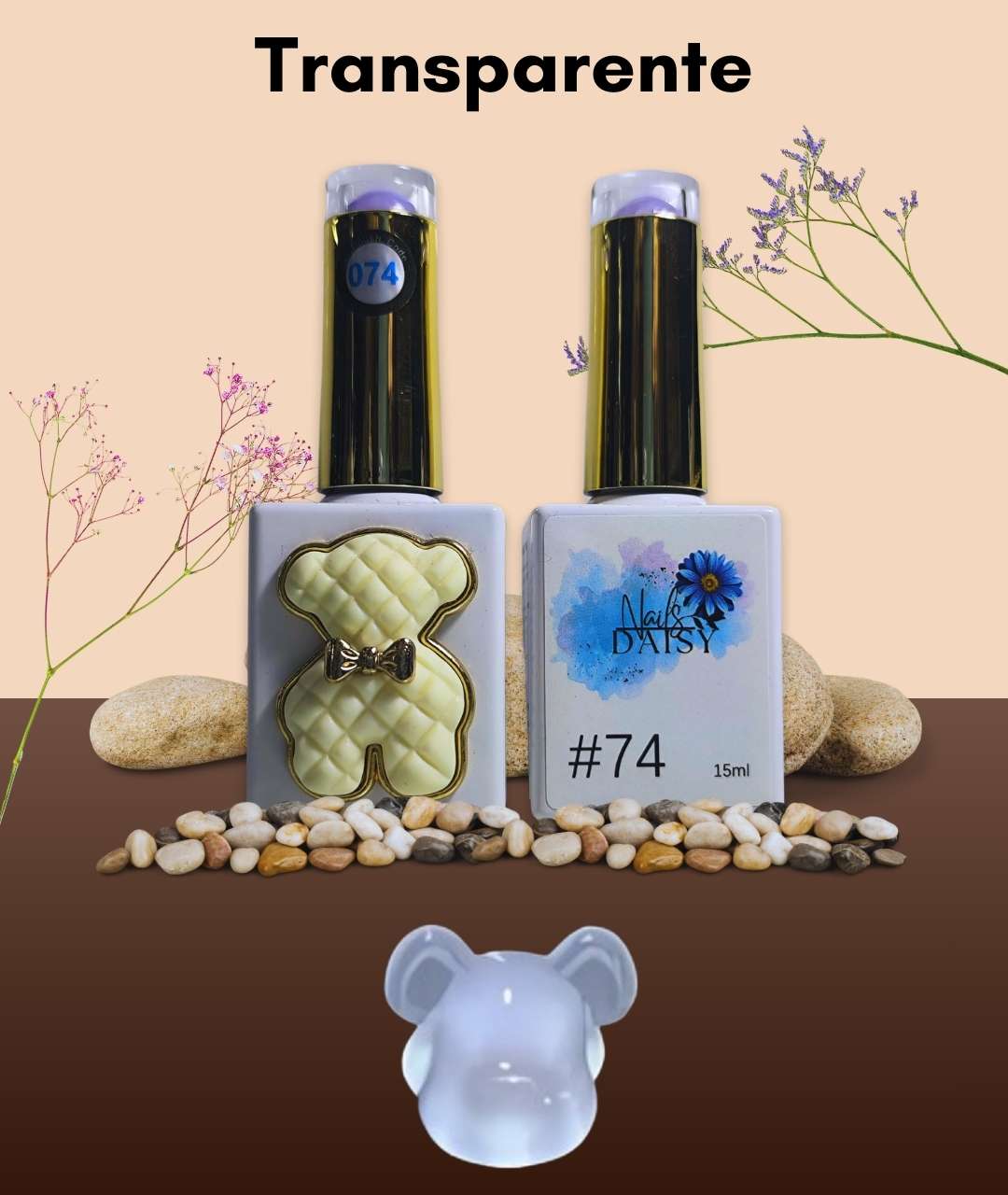 Semipermanente Daisy Nails 74