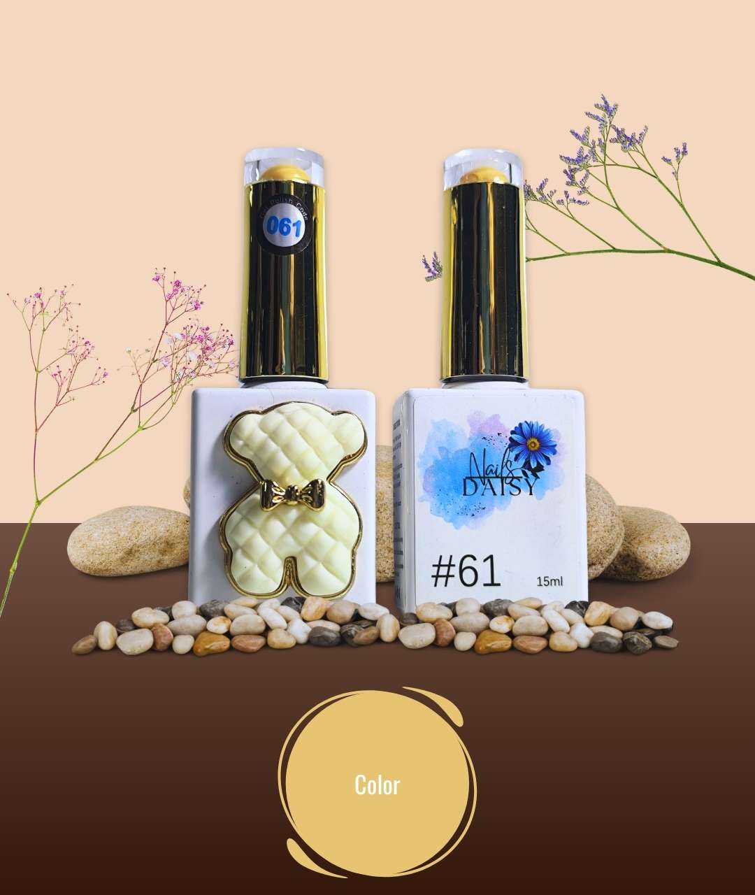 Semipermanente Daisy Nails 61