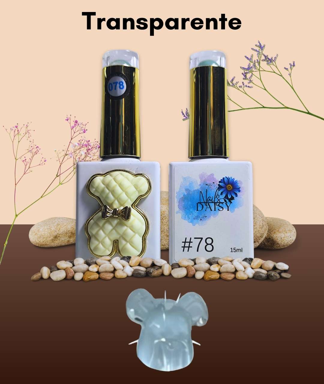 Semipermanente Daisy Nails 78
