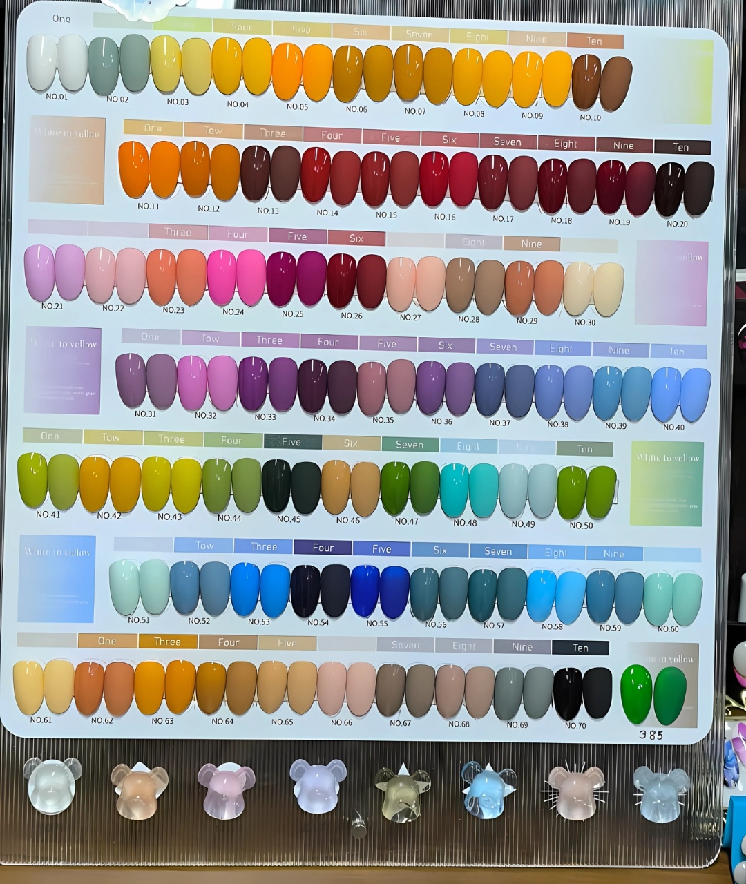 Semipermanente Daisy Nails 53