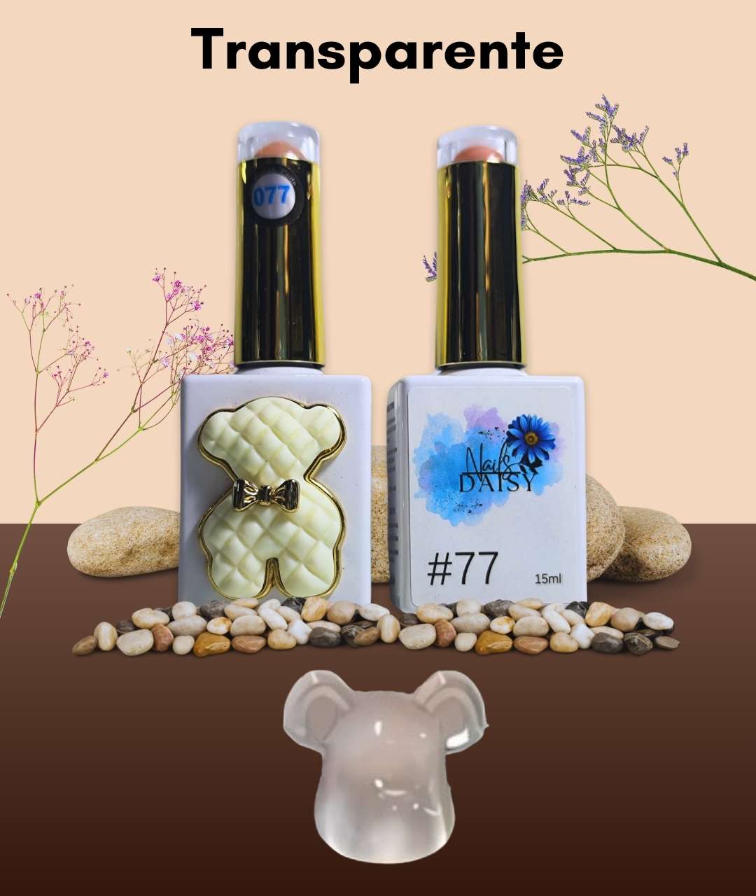 Semipermanente Daisy Nails 77
