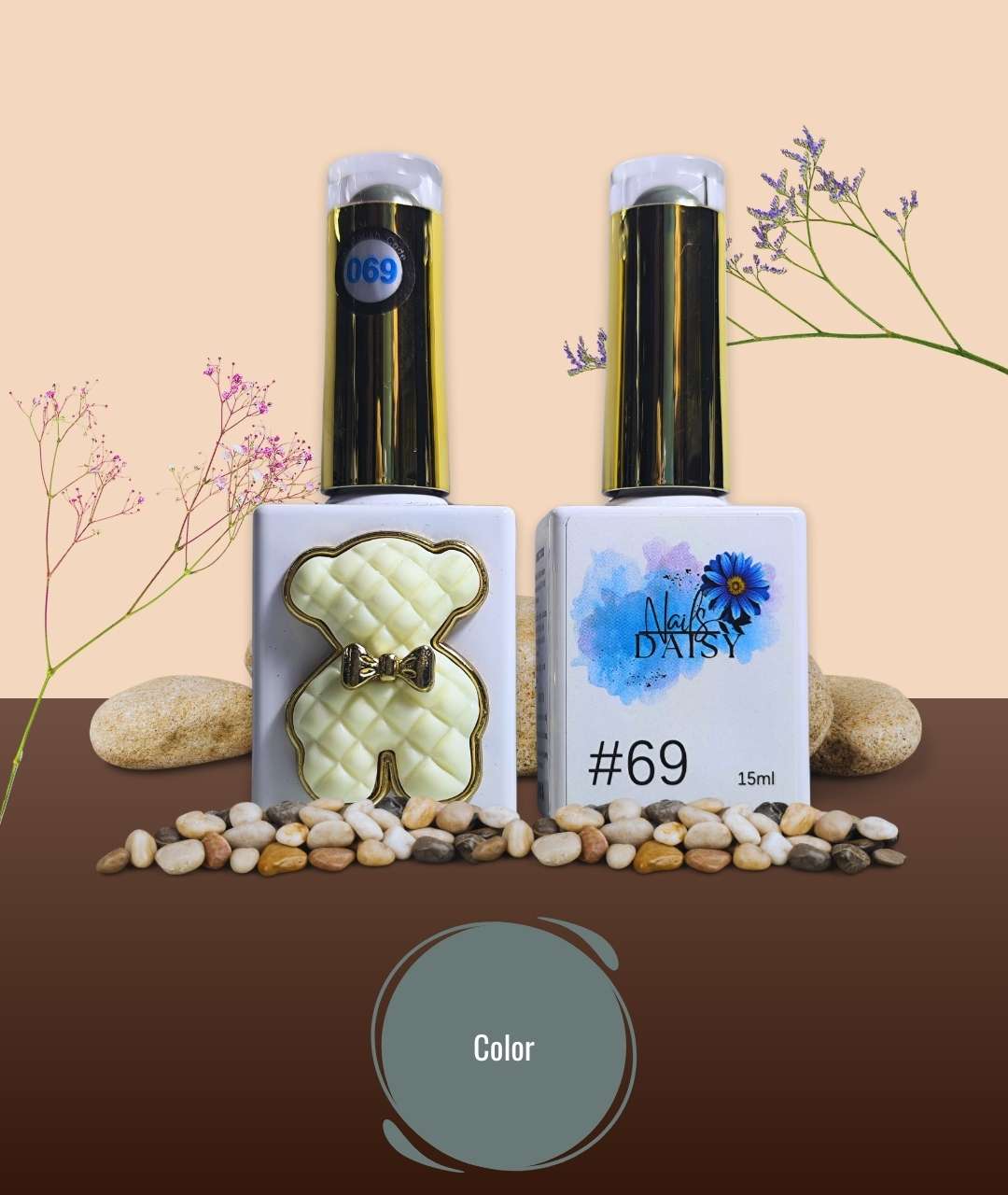 Semipermanente Daisy Nails 69