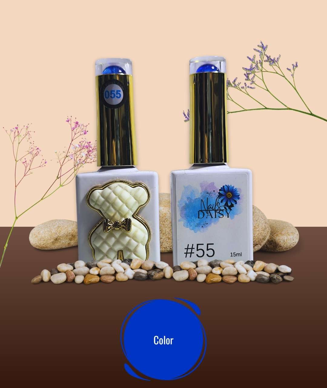 Semipermanente Daisy Nails 55