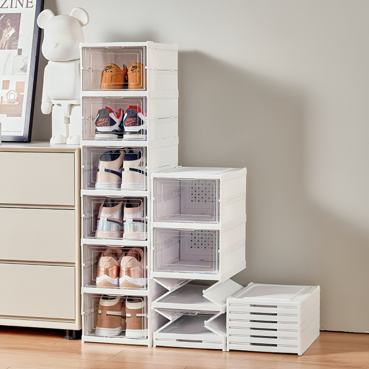 Caja organizadora para zapatos x6 unidades - Disponible pago contraentrega